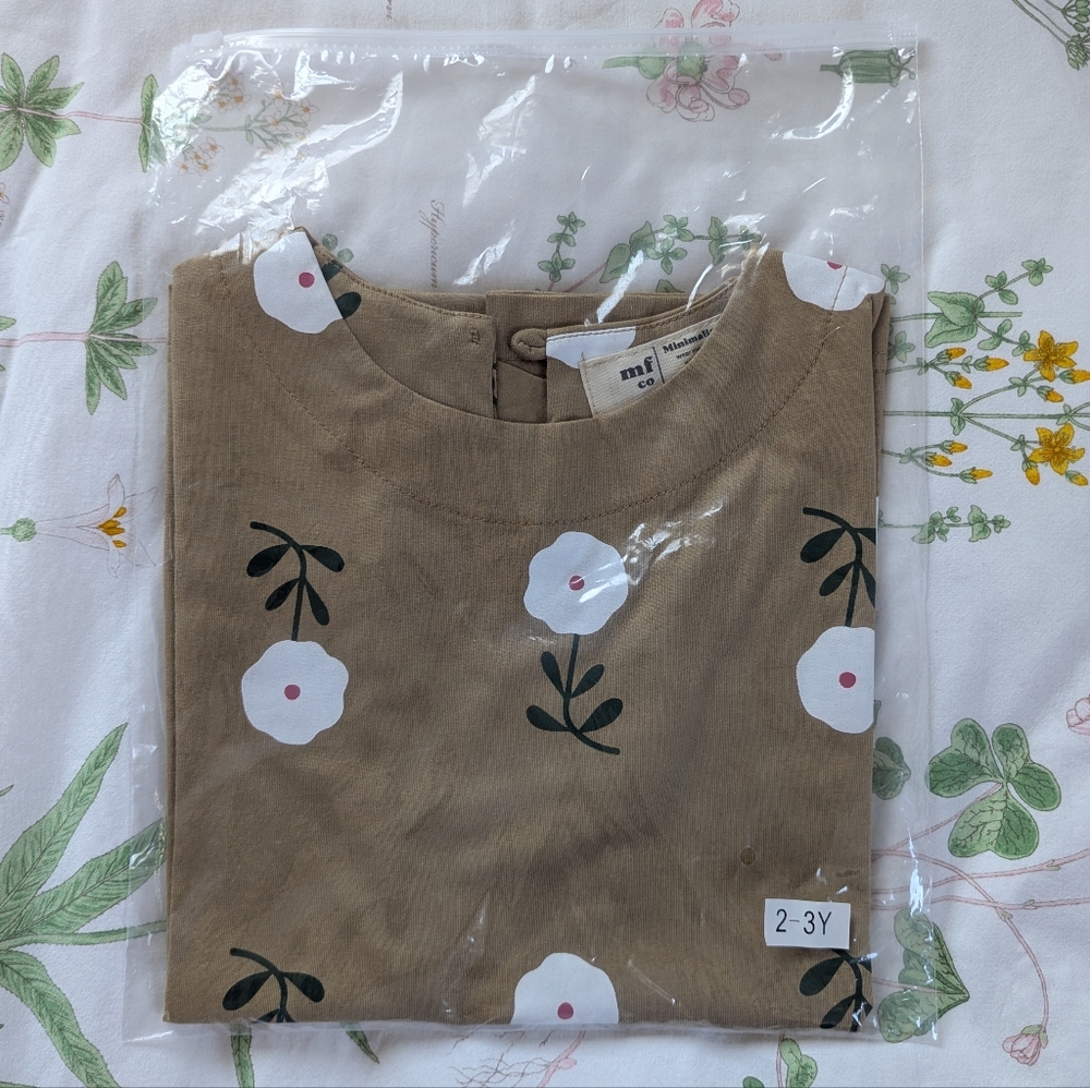 MIA DRESS | FLOWER FIELD | Girls Dress - Picture 7 of 7